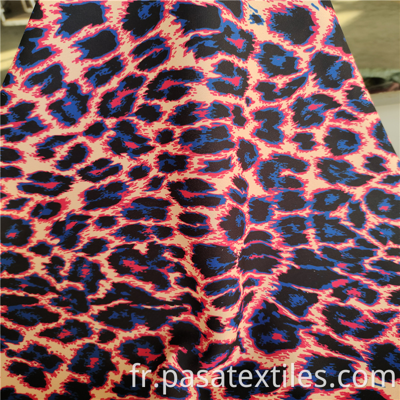 Animal Print Silk Fabric